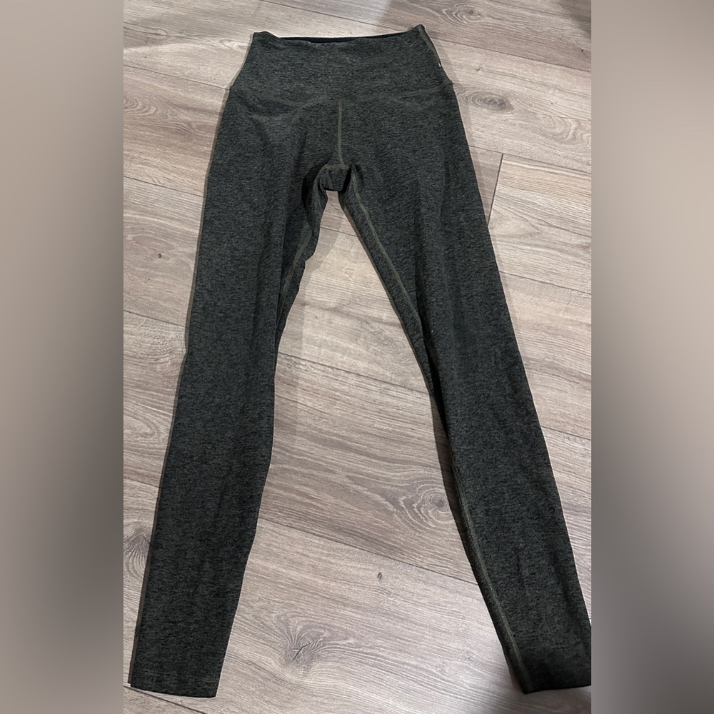 Beyond Yoga Green Pattern Leggings